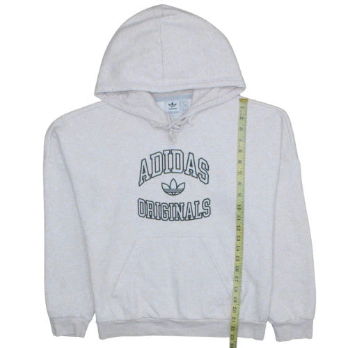 Adidas Originals Women Beige XS Pullover Hoodie Sweatshirt - Image 3