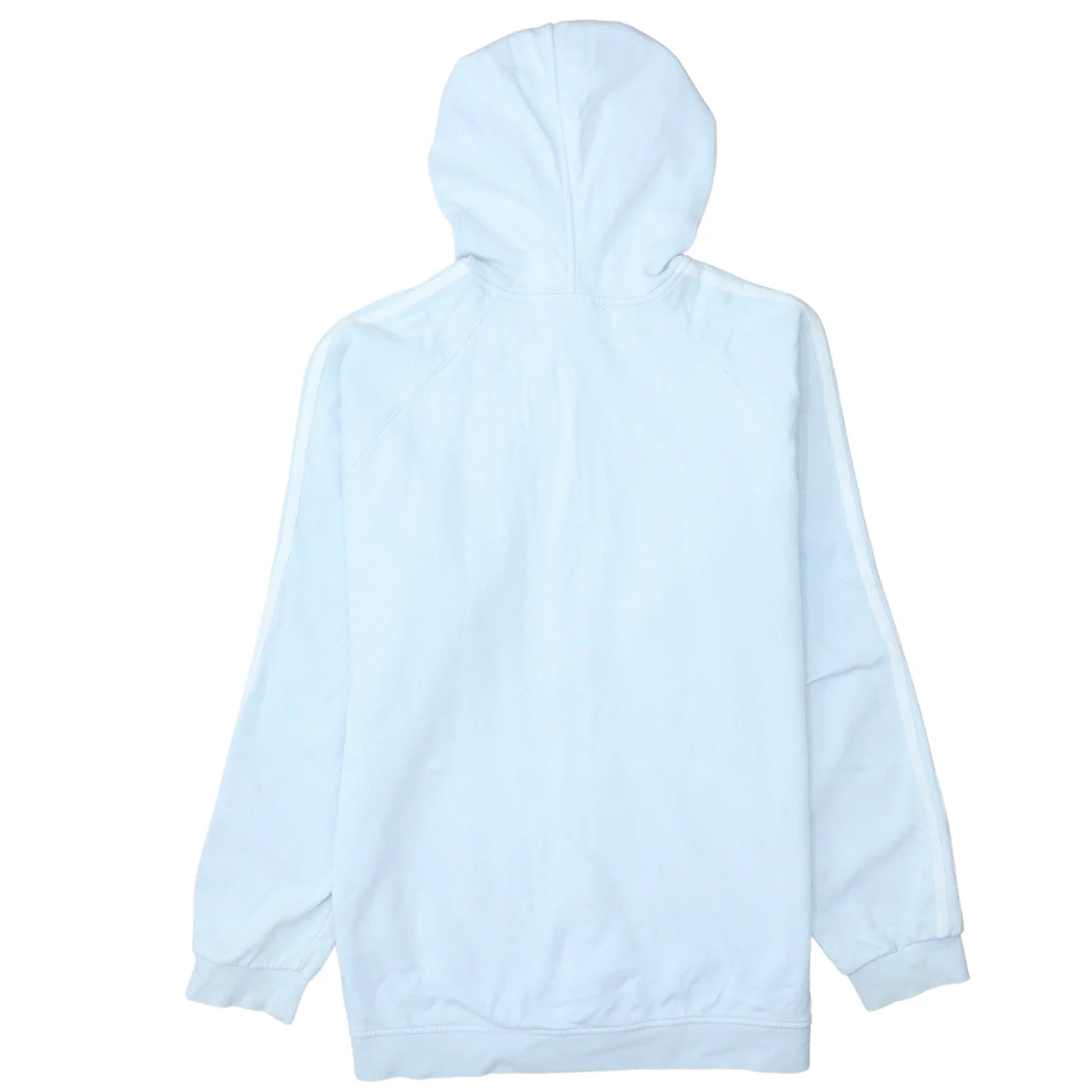 Adidas Teens Blue Full Zip Hoodie Size 10-11 Fleece Sportswear - Image 4