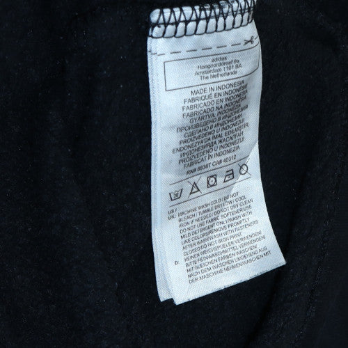 Adidas Women Black 1/4 Zip Pullover Sweatshirt Size 12 UK - Image 6