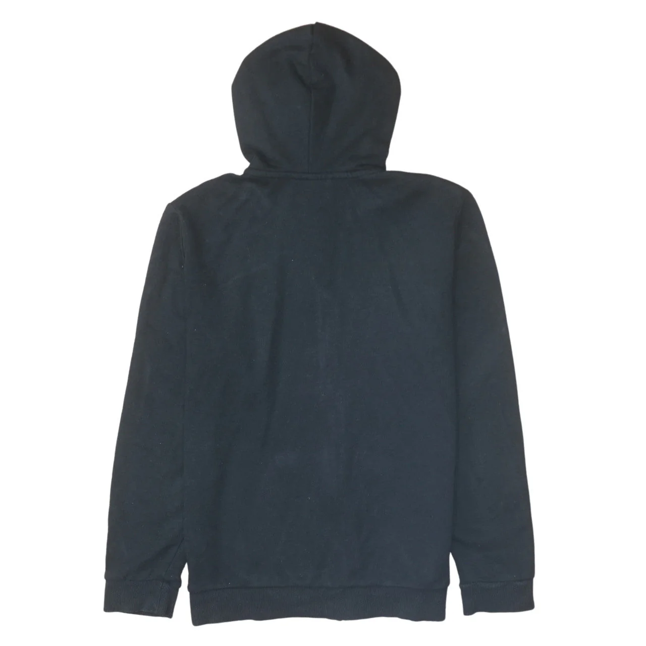 Adidas Women Black Full Zip Hoodie Size 16-18 Logo Print - Image 4