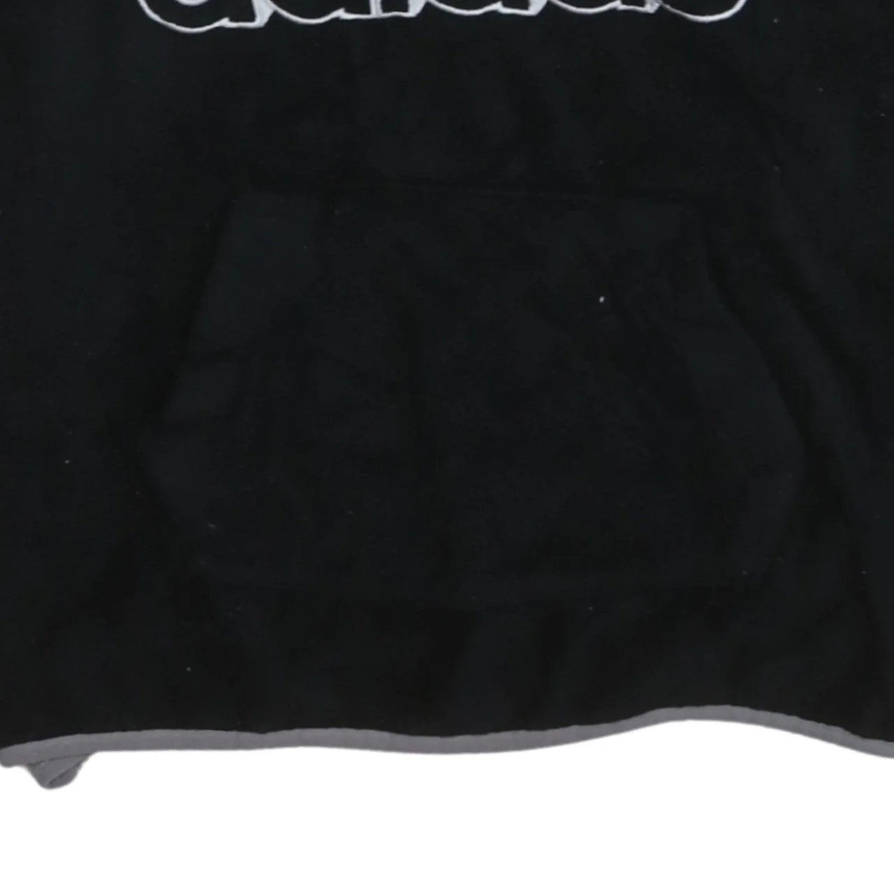 Adidas Women Black XS Pullover Hoodie Fleece Logo Sweatshirt - Image 6