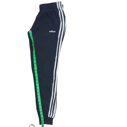 Adidas Women Blue Jogger Sweatpants Small Elastic Waist Comfort - Image 2