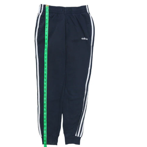 Adidas Women Blue Jogger Sweatpants Small Elastic Waist Comfort - Image 3