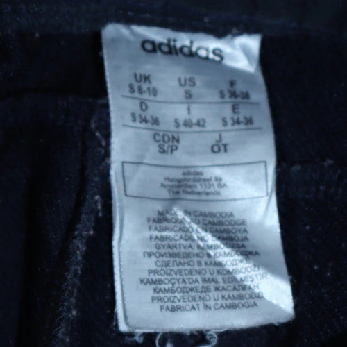 Adidas Women Blue Jogger Sweatpants Small Elastic Waist Comfort - Image 5