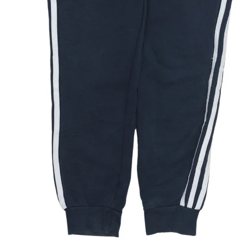 Adidas Women Blue Jogger Sweatpants Small Elastic Waist Comfort - Image 7