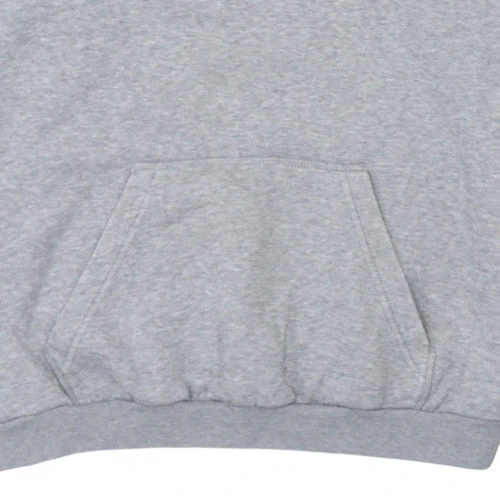 Adidas Women Grey Pullover Hoodie Size 10 Logo Print Casual Sweatshirt - Image 7