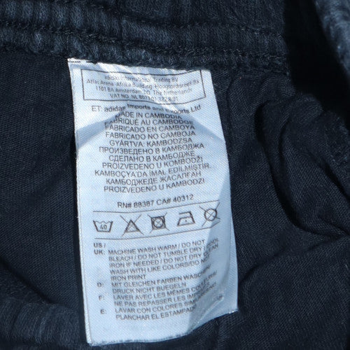 Adidas Women’s Black XL Jogger Sweatpants with White Stripes - Image 6