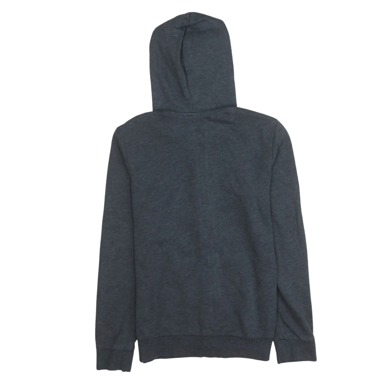 Adidas Women’s Dark Grey Full Zip Hoodie Size S 8-10 Pink Logo - Image 4