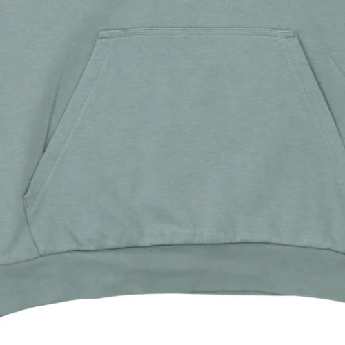 Adidas Women’s Green Pullover Hoodie Medium Logo Print Cotton Blend - Image 7