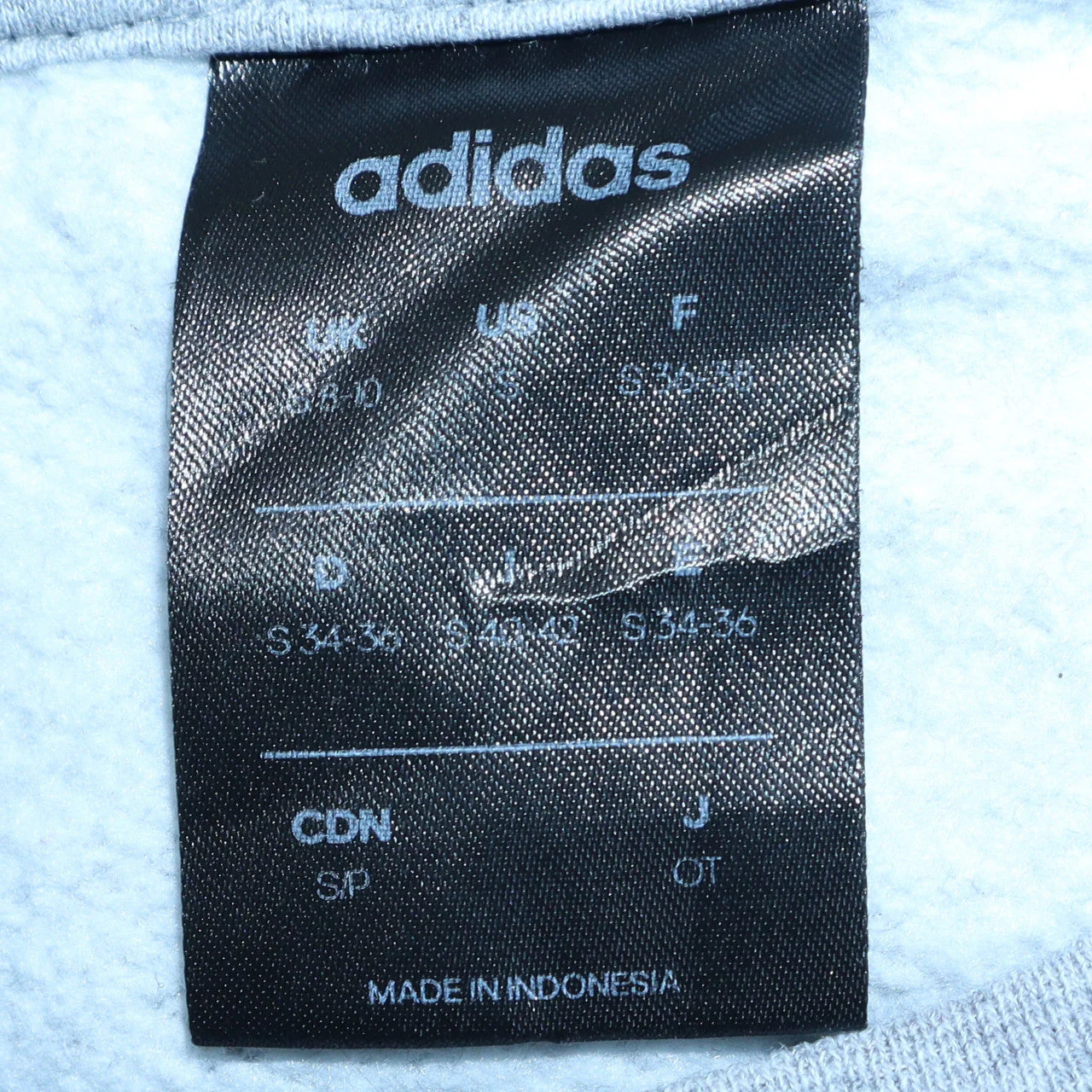 Adidas Women’s Grey Crew Neck Sweatshirt Small Classic Fit - Image 5