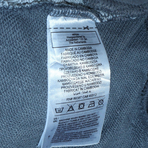 Adidas Women’s Grey Full Zip Hoodie Size M - Hooded Sweatshirt - Image 6