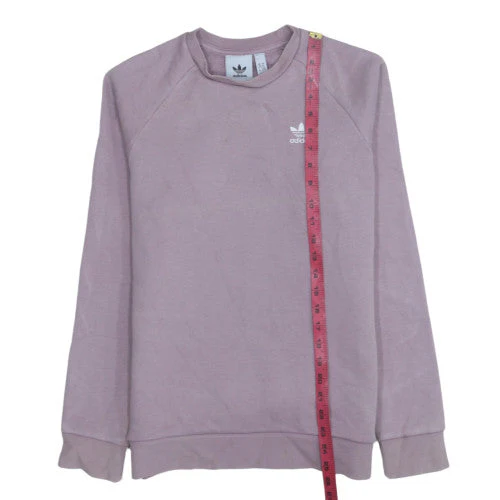 Adidas Women’s Purple Crew Neck Pullover Sweatshirt XS - Image 3