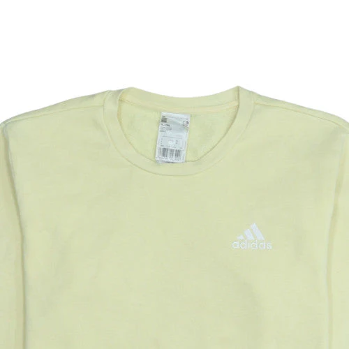 Adidas Women’s Yellow Sweatshirt L Pullover Crew Neck Casual - Image 8