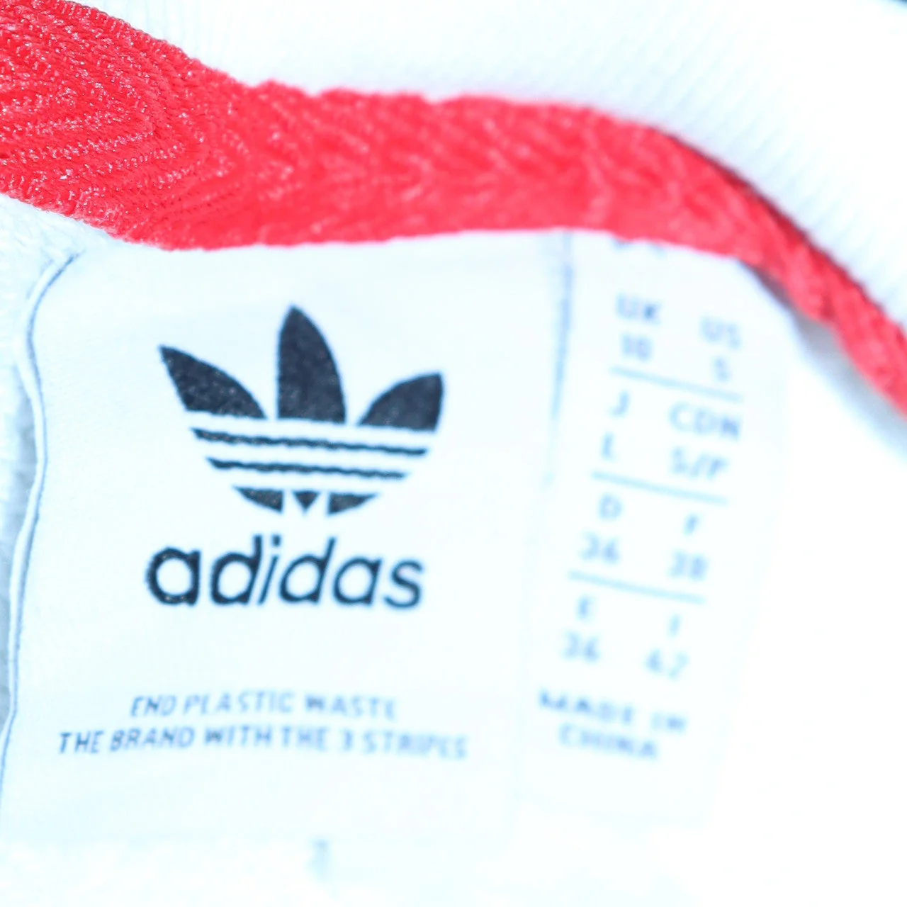 Adidas Women White Crew Neck Pullover Sweatshirt Size 10 Cotton Logo - Image 5