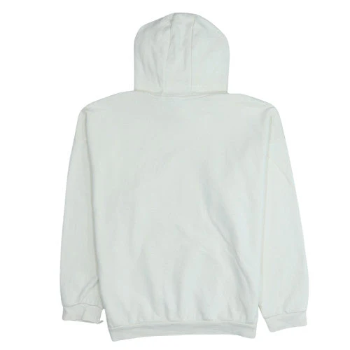 Adidas Women White Pullover Hoodie Size 18 Cotton Fleece - Image 4