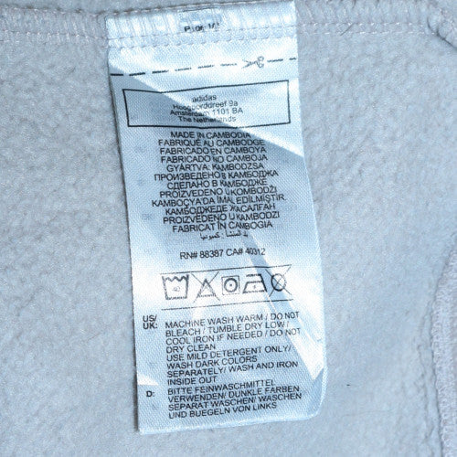 Adidas Womens Beige Hoodie 12-14 Pullover Cotton Blend Casual - Image 6