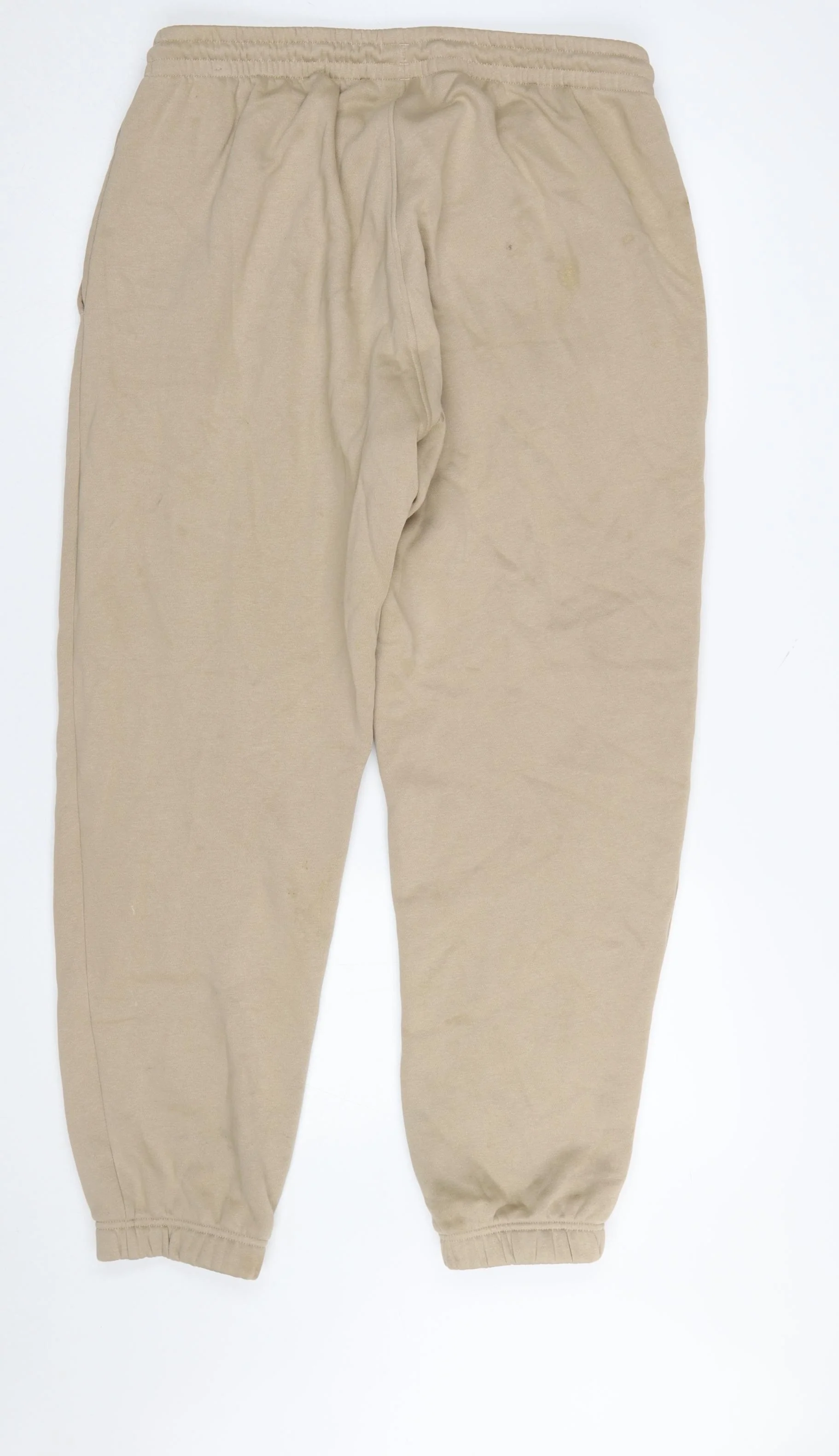 Adidas Womens Beige XL Jogger Sweatpants Cotton Blend Loungewear - Image 3