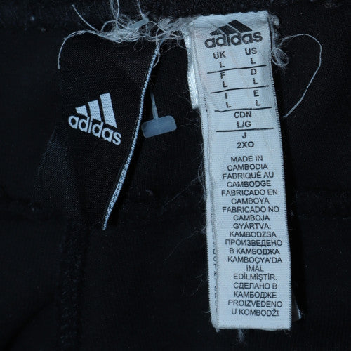 Adidas Womens Black 2XL Jogger Sweatpants Elastic Waist Cotton Blend - Image 5