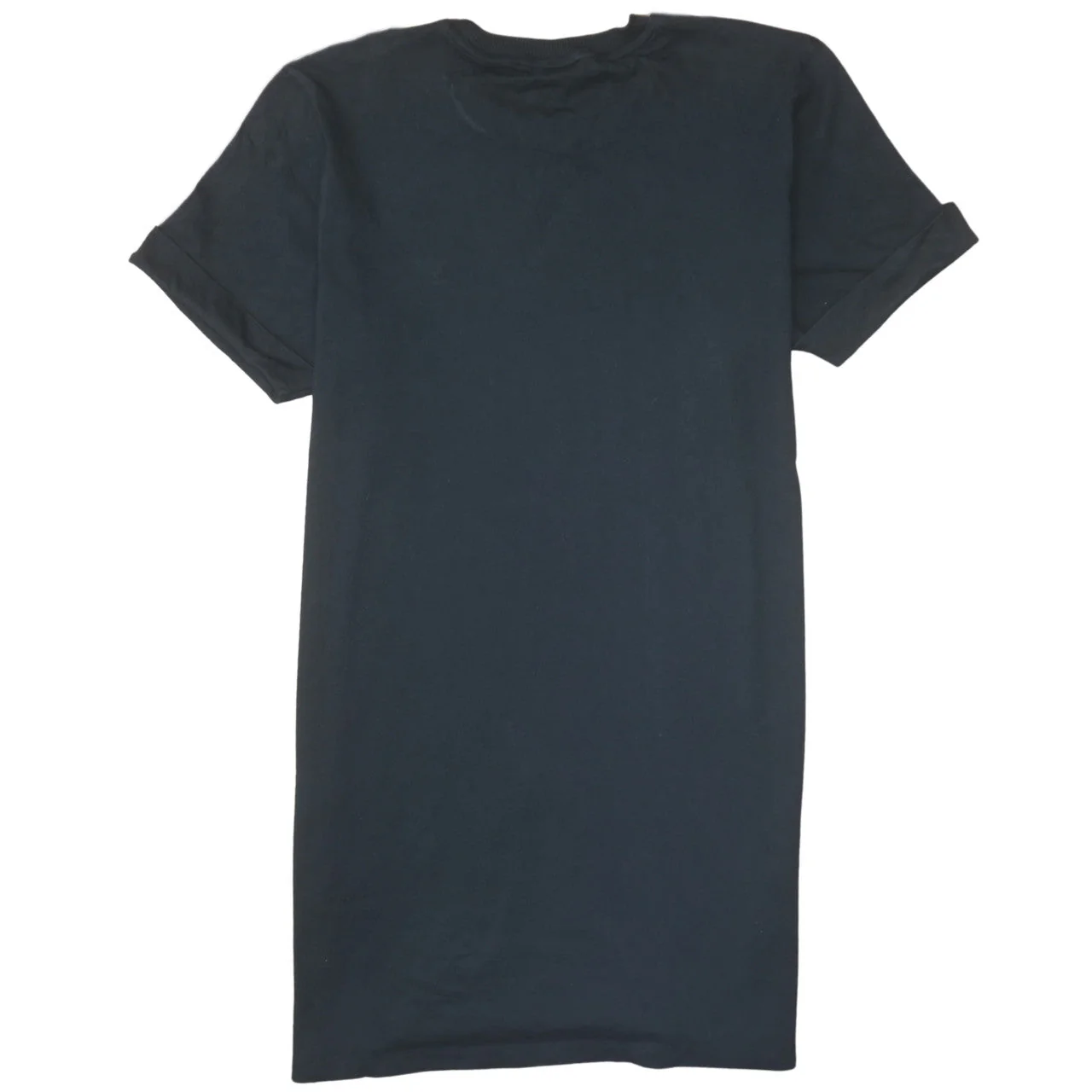 Adidas Women's Black 3-Stripes T-Shirt Dress Size 14 Cotton - Image 4