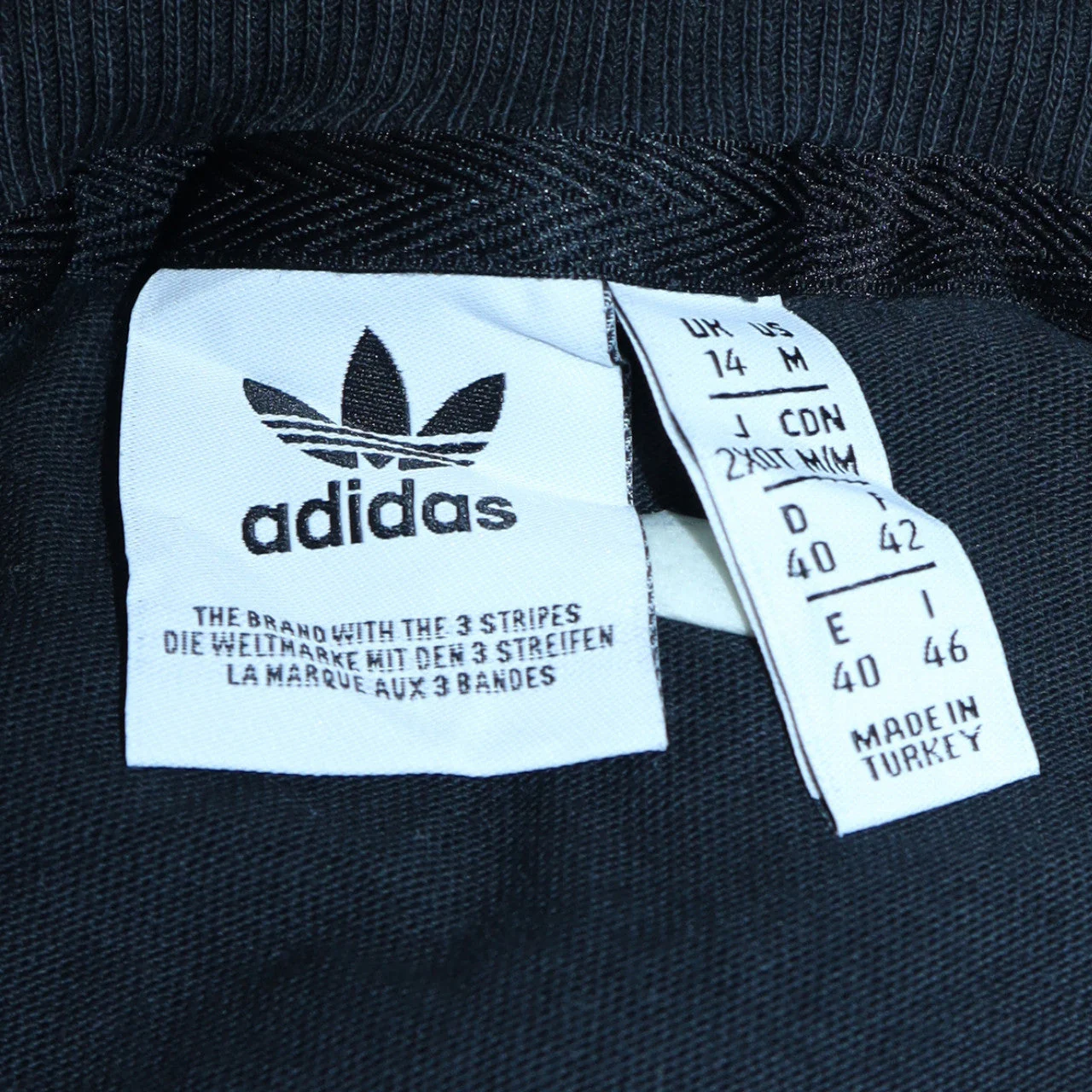 Adidas Women's Black 3-Stripes T-Shirt Dress Size 14 Cotton - Image 5