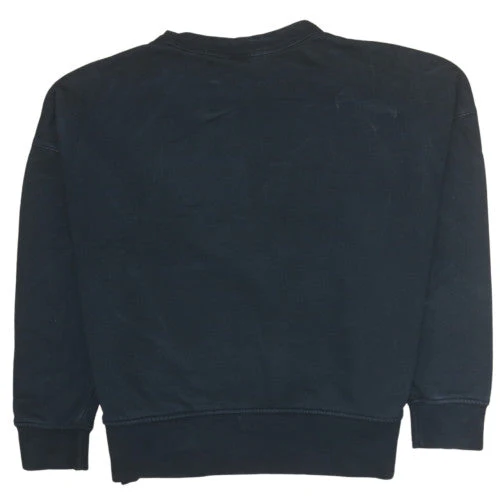 Adidas Womens Black Crew Neck Long Sleeve Sweatshirt Size 8 - Image 4