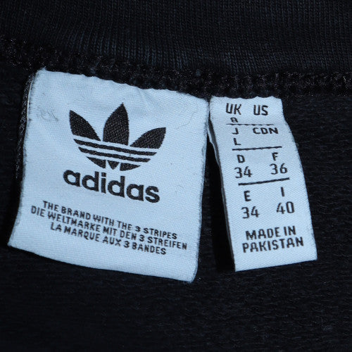 Adidas Womens Black Crew Neck Long Sleeve Sweatshirt Size 8 - Image 5