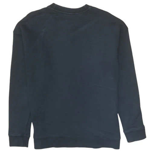 Adidas Womens Black Crew Neck Pullover Sweatshirt Size 10 - Image 4