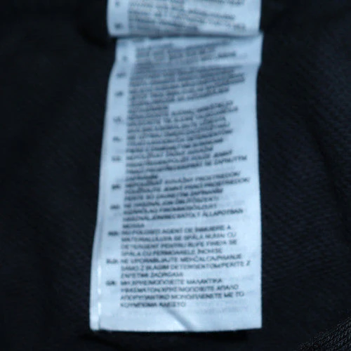 Adidas Women's Black Full Zip Hoodie L Logo Print Casual Sweatshirt - Image 5