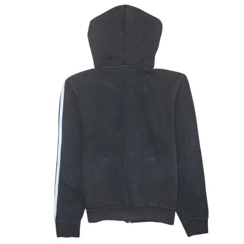 Adidas Women's Black Full Zip Hoodie Small Hooded Sweatshirt - Image 4