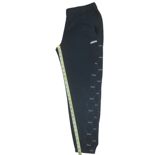 Adidas Womens Black Jogger Trousers Size M Regular Fit Sportswear - Image 2