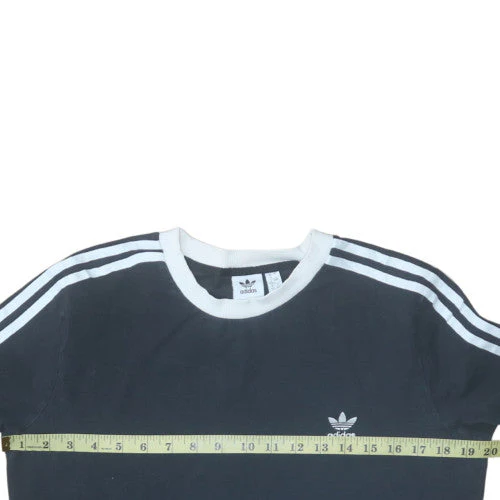 Adidas Women's Black Long Sleeve Crew Neck Jersey Top Size 16 - Image 2