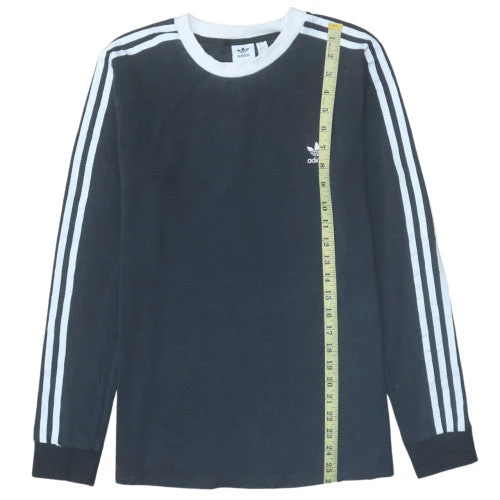 Adidas Women's Black Long Sleeve Crew Neck Jersey Top Size 16 - Image 3