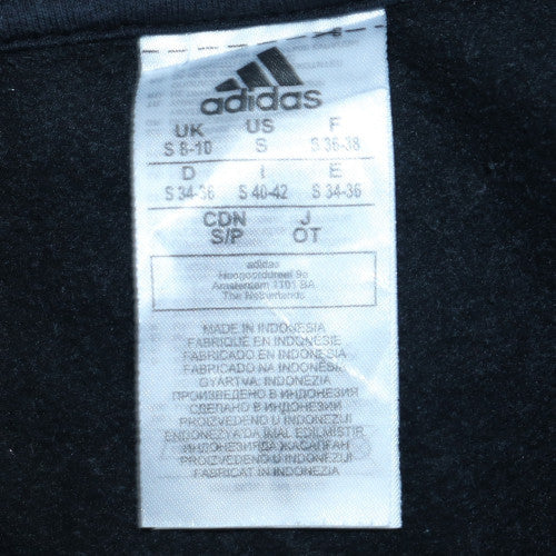 Adidas Women's Black Long Sleeve Crew Neck Pullover Sweatshirt S - Image 5