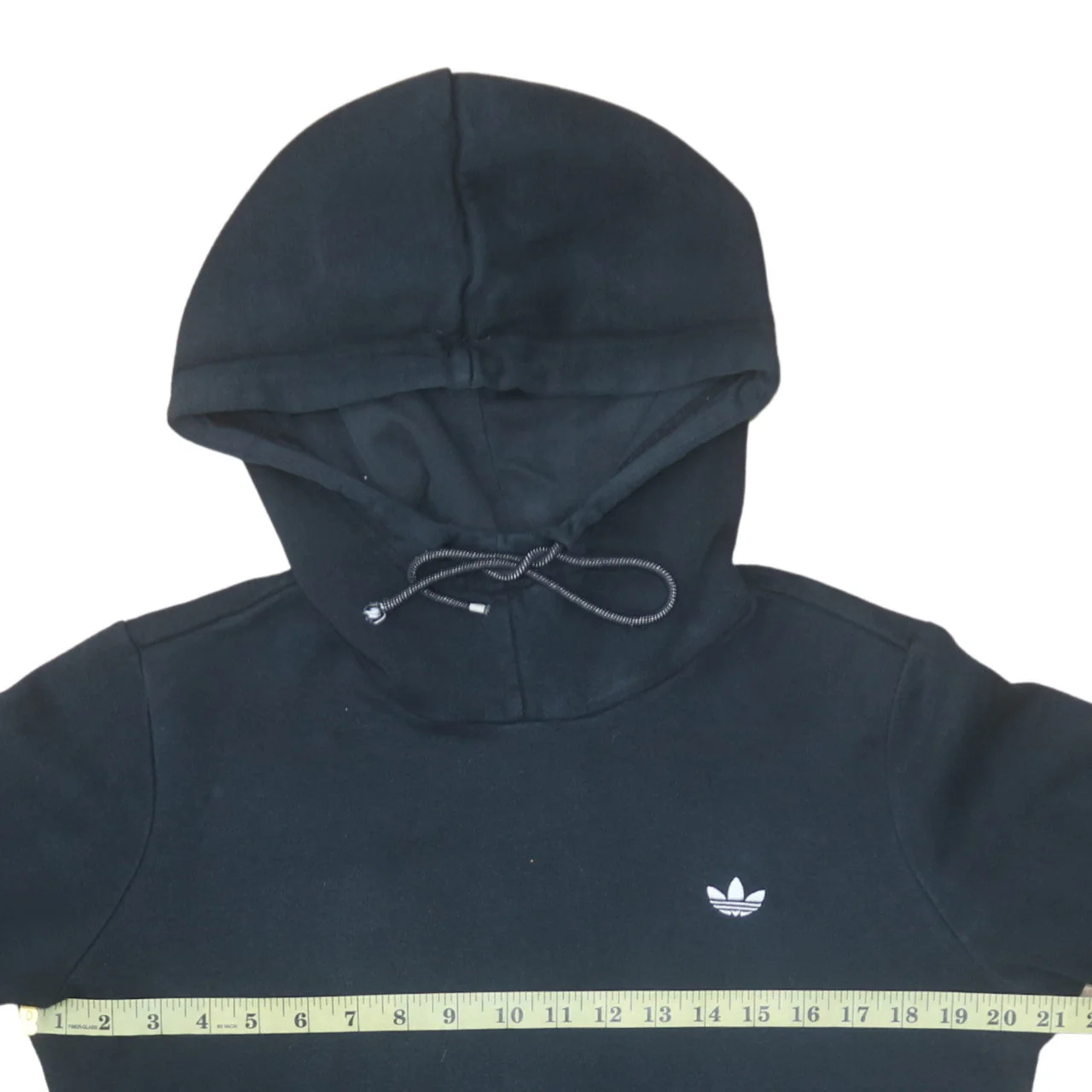 Adidas Women's Black Pullover Hoodie Dress Size 14 Casual Tunic Style - Image 2