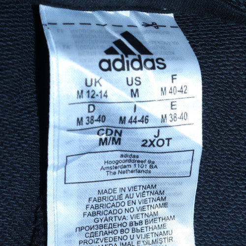 Adidas Womens Black Pullover Hoodie Size M 12-14 with Logo Detail - Image 6
