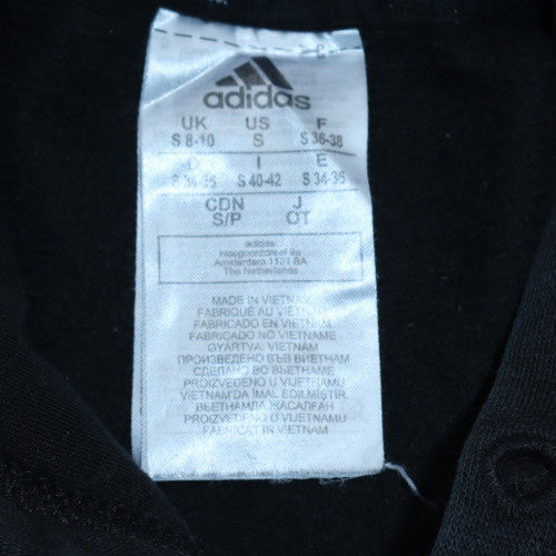 Adidas Womens Black Pullover Hoodie Size S with Logo Graphic - Image 5