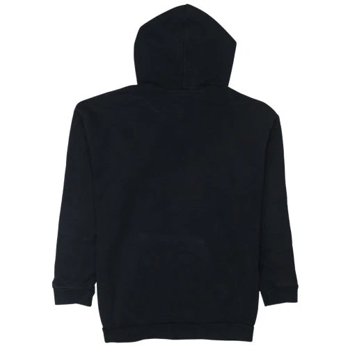 Adidas Womens Black Pullover Hoodie UK 10 with Logo Trim Detail - Image 4