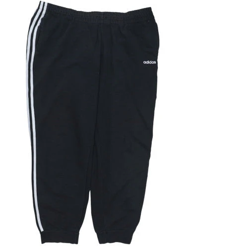 Adidas Womens Black S Jogger Sweatpants Elastic Waist Sports Trousers