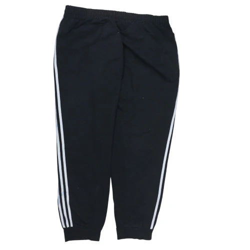 Adidas Womens Black S Jogger Sweatpants Elastic Waist Sports Trousers - Image 4