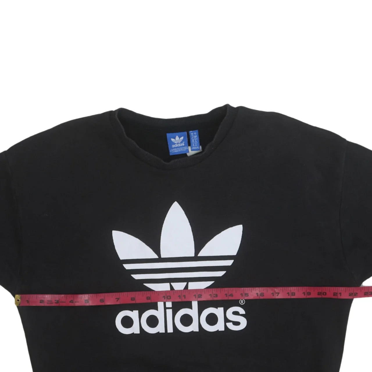 Adidas Womens Black Size 10 Crew Neck Pullover Sweatshirt - Image 2