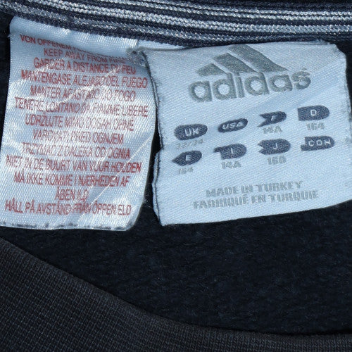 Adidas Womens Black Size 14 Pullover Sweatshirt with Logo - Image 5