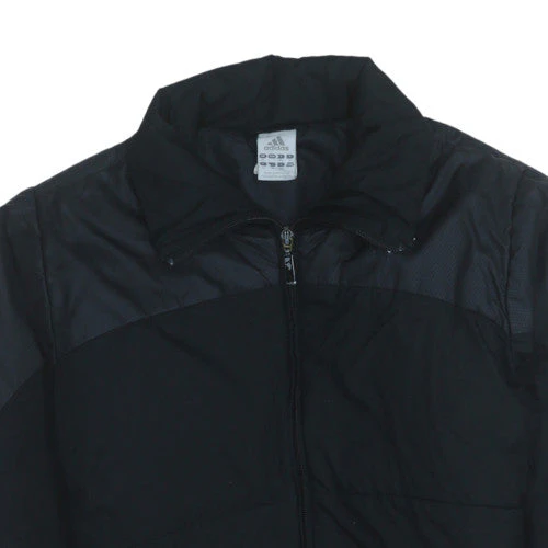 Adidas Womens Black Size 16 Full Zip Lightweight Windbreaker Jacket - Image 7
