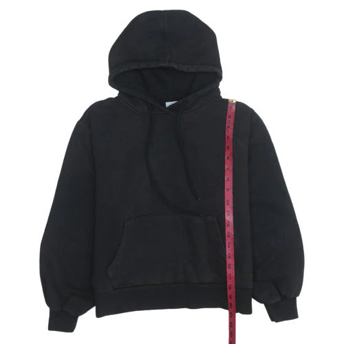Adidas Womens Black Size 6 Pullover Hoodie Classic Style - Image 3
