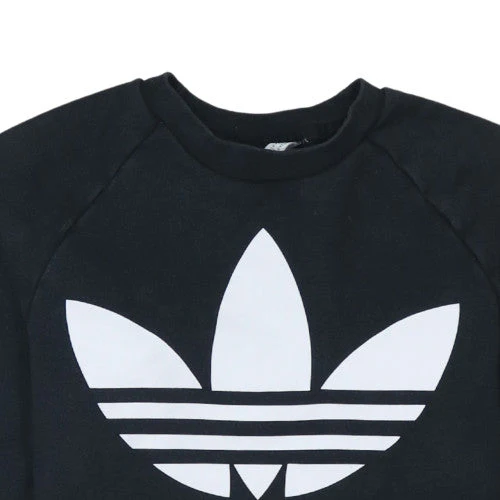 Adidas Womens Black XS Crew Neck Pullover Sweatshirt - Image 8