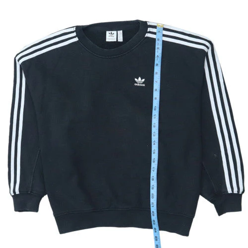 Adidas Womens Black XS Crew Neck Pullover Sweatshirt - Image 3