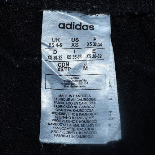 Adidas Womens Black XS Jogger Sweatpants Tapered Fit Elastic Waist - Image 5