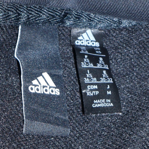 Adidas Women's Black XS Pullover Hoodie with Logo Print - Image 5