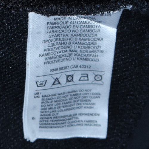 Adidas Women's Black XS Pullover Hoodie with Logo Print - Image 6