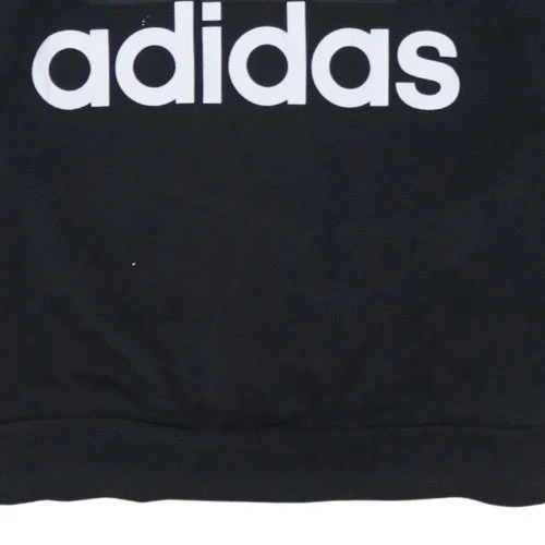 Adidas Women's Black XS Pullover Hoodie with Logo Print - Image 7