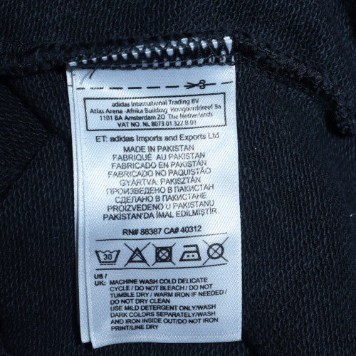 Adidas Womens Black XS Pullover Hoodie with Logo Print - Image 6